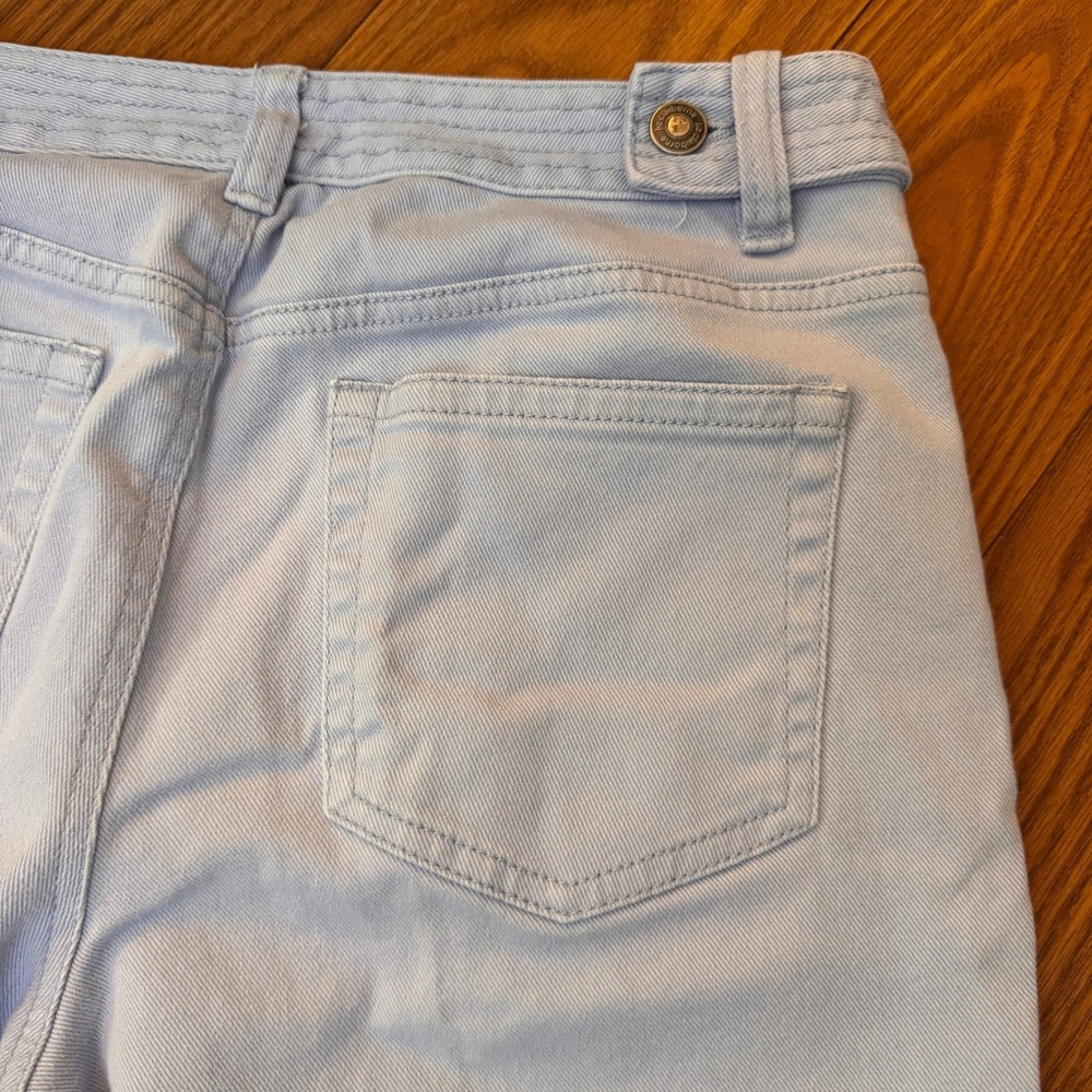 Liz Claiborne Straight Leg Jeans Light Blue WDMUC263 6R - Picture 6 of 11